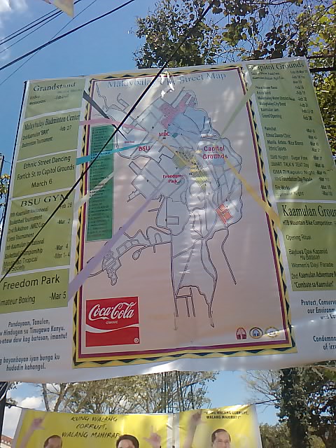 street map kaamulan festival 2010 bukidnon
