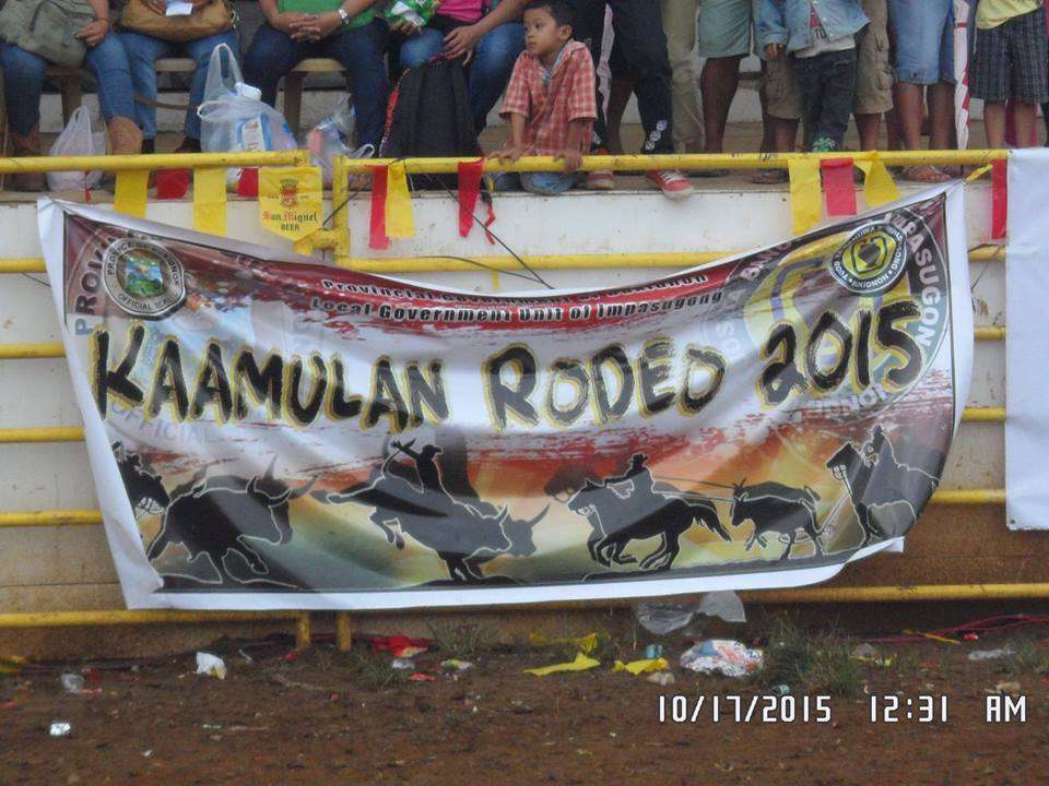 kaamulan 2015 rodeo