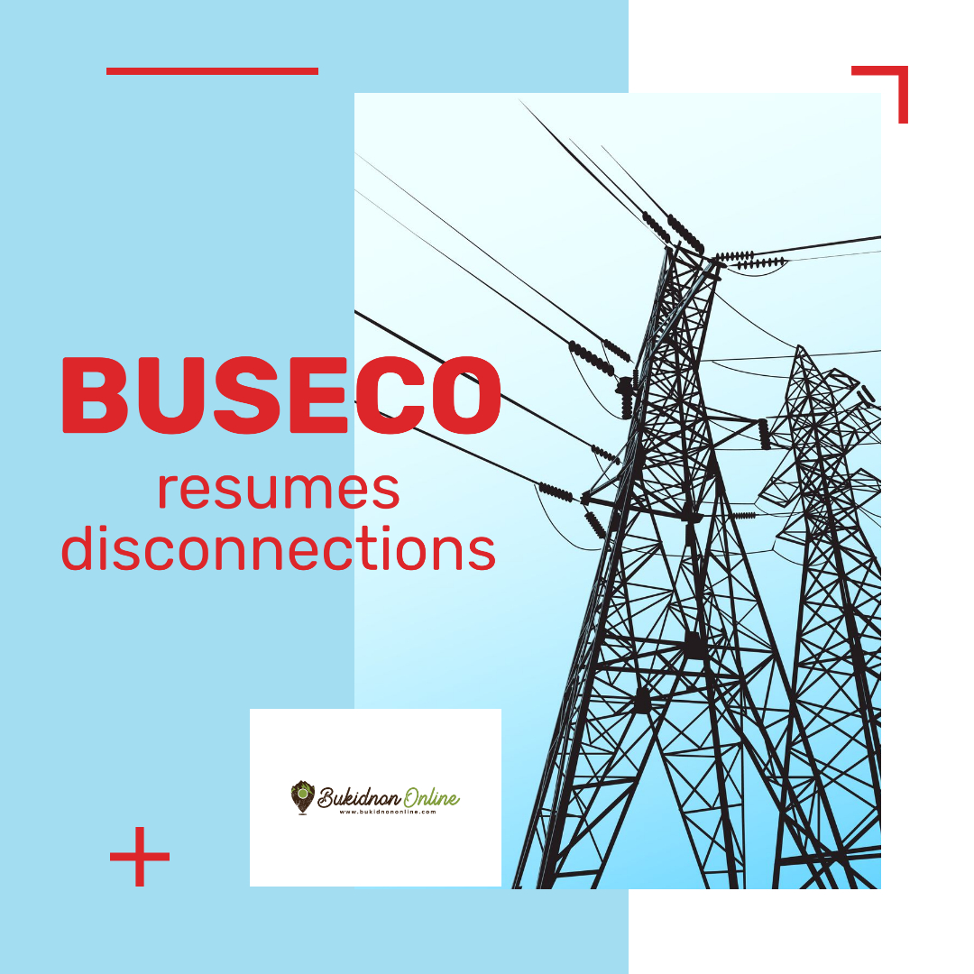 BUSECO resumes disconnections