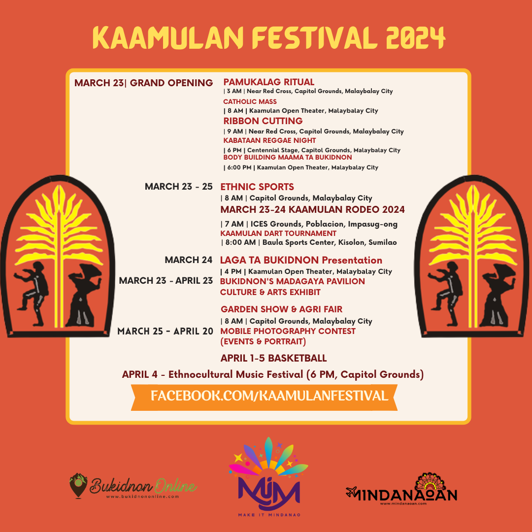 Kaamulan Festival 2024 Bukidnon Schedule Hotel Recommendations Travel   Kaamulan 2024 Schedule 1 